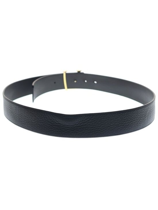 Louis Vuitton LV Damier 40 mm Reversible Leather Belt Black Gold